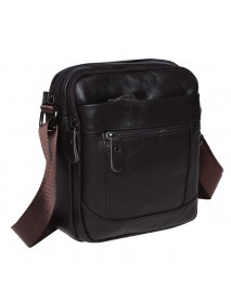 Мужская кожаная сумка Borsa Leather K1223-brown