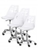 Evo-кids Комплект (4шт) детское кресло Evo-Kids Indigo White (арт H-232 W/W -Х4)